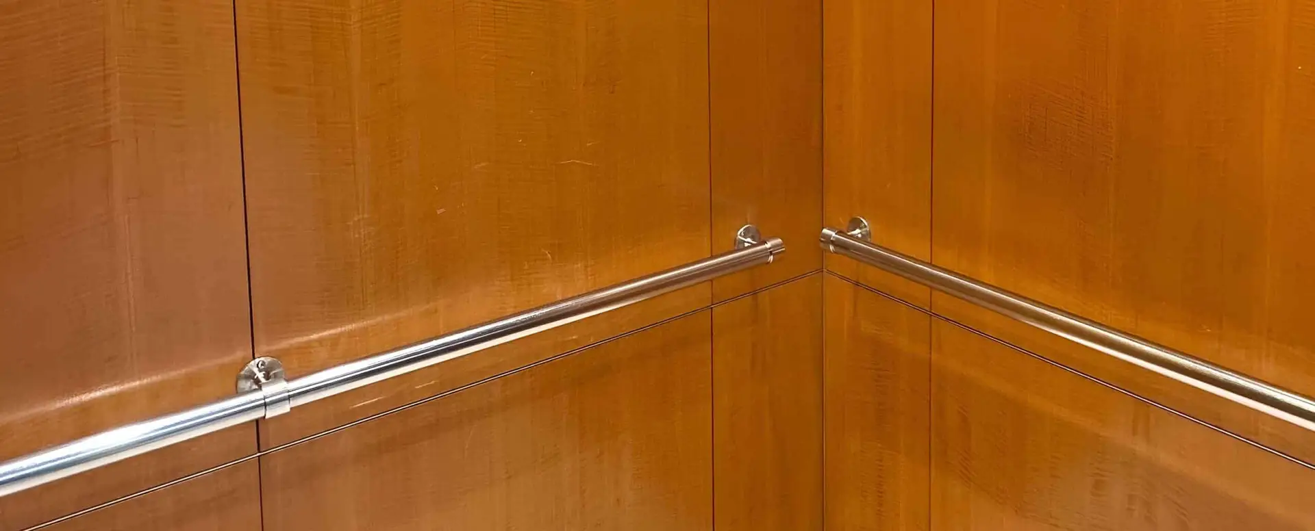 interior cabin of an elevator