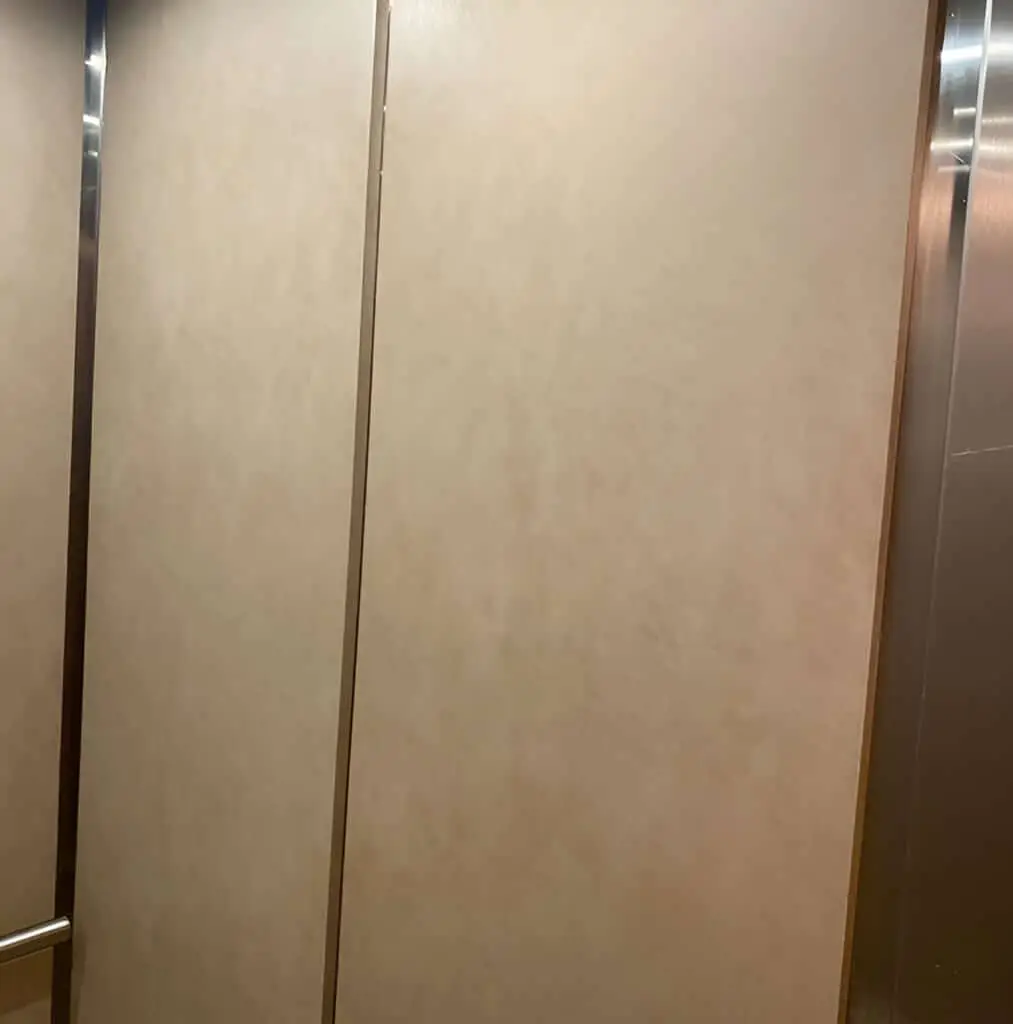 elevator wrap architectural leather
