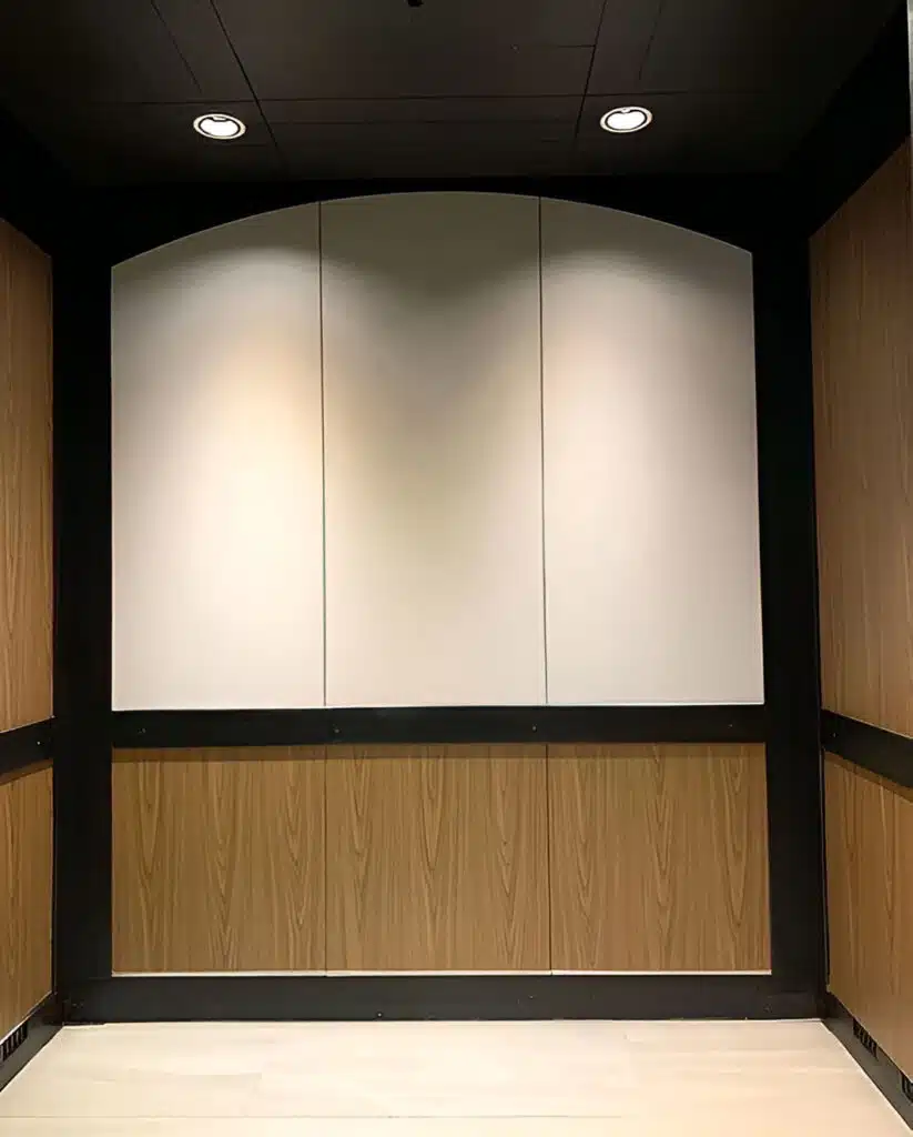 elevator cab wrap hyatt