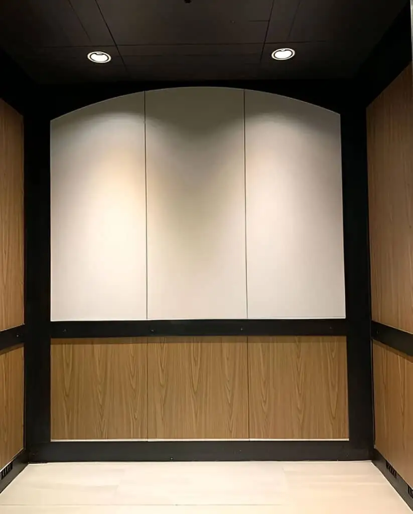 elevator cab wrap hyatt