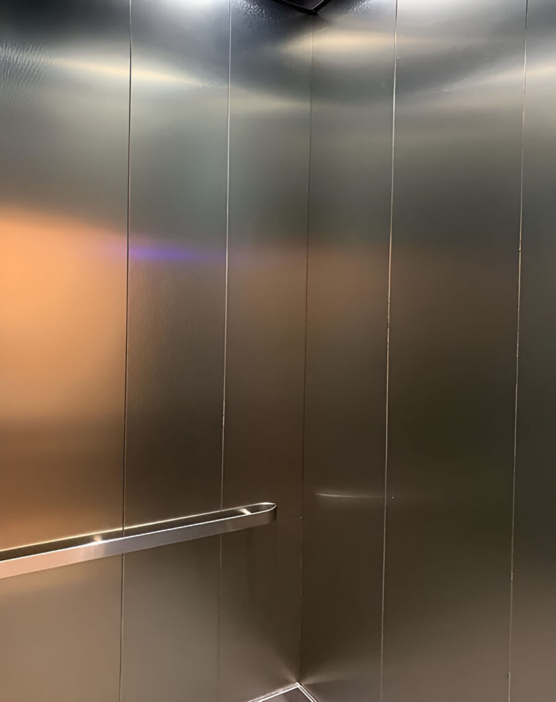 Stainless steel elevator wrap