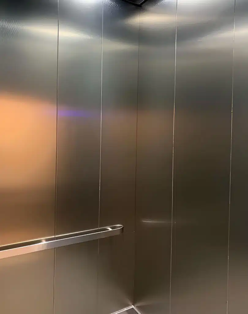 Stainless steel elevator wrap