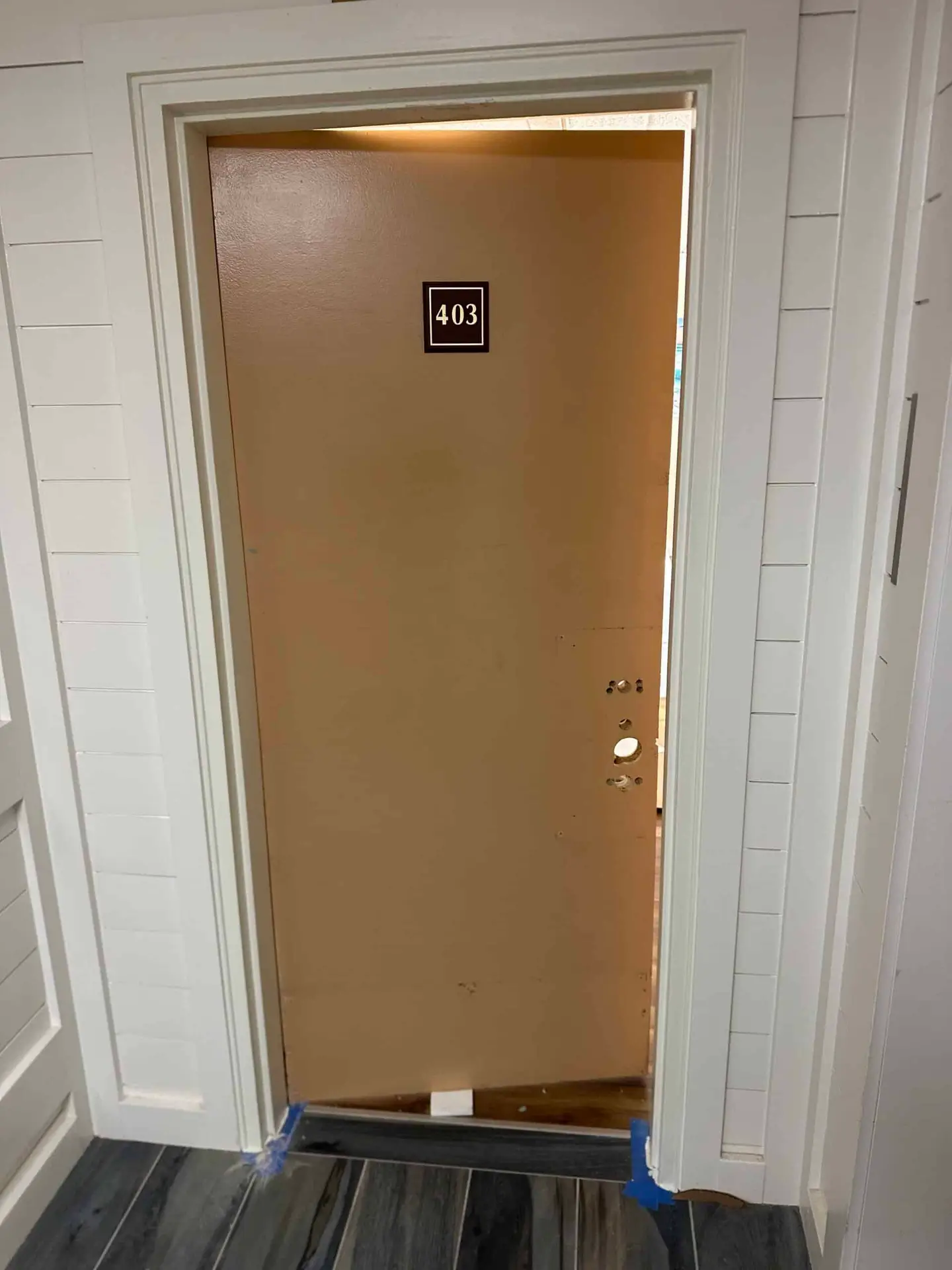 interior door silver