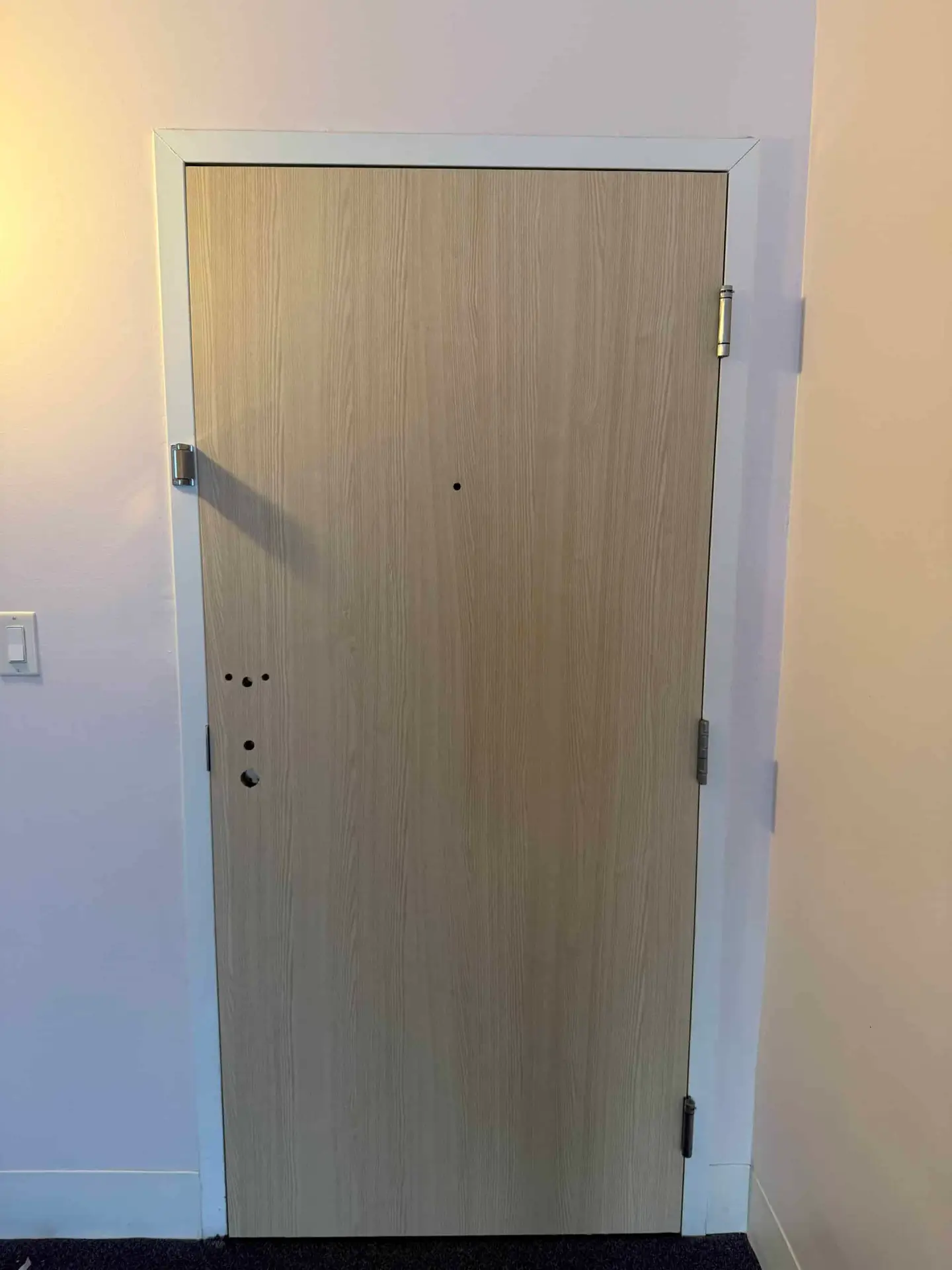 wooden door