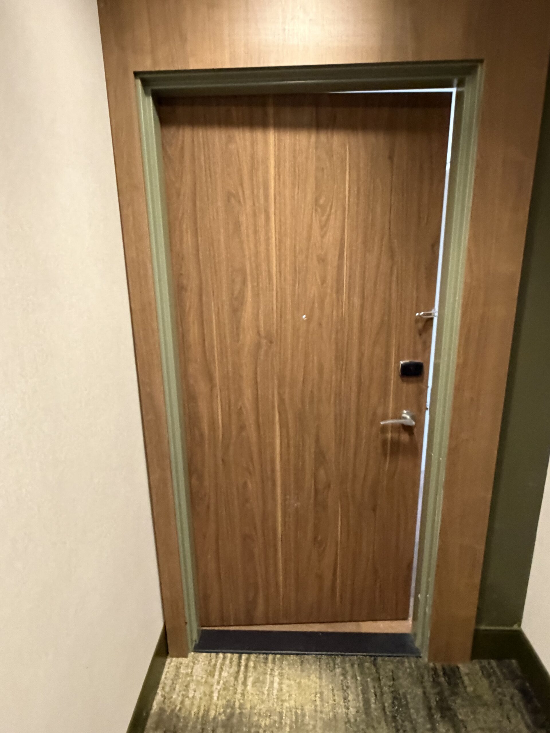 wooden door