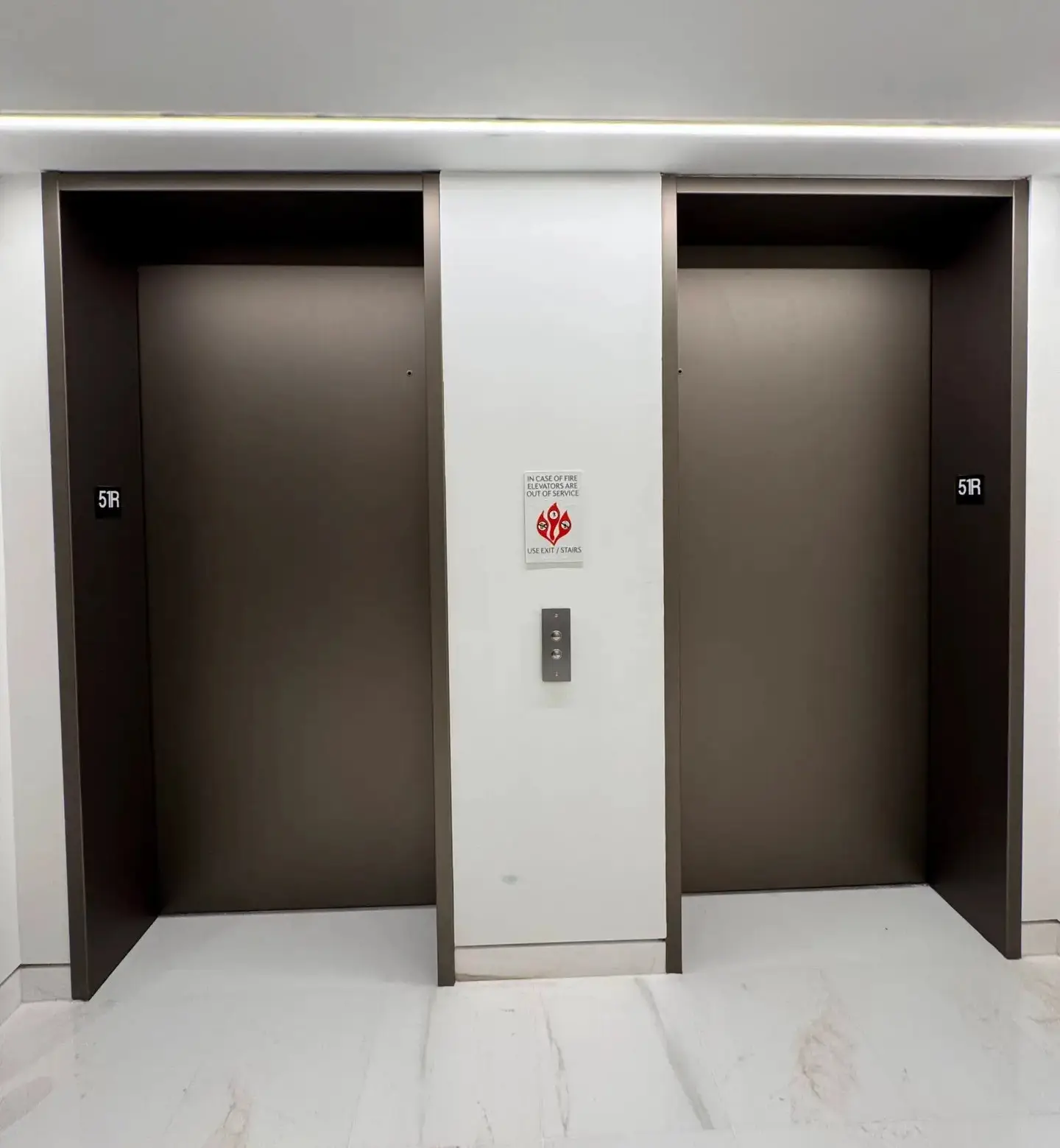 Elevator Landing Wrap Remodeling