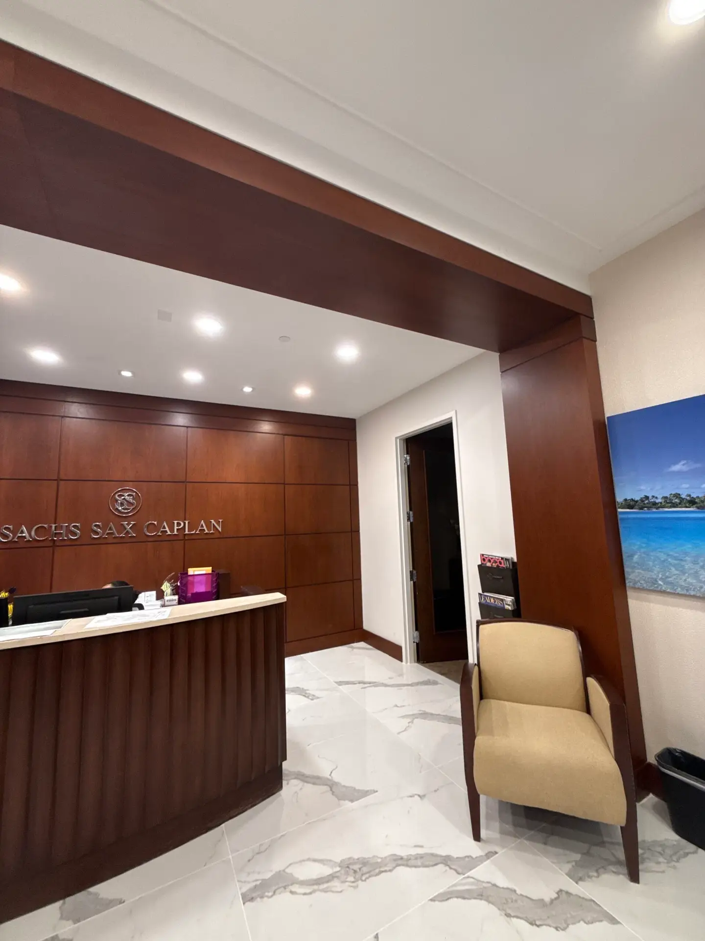 interior reception