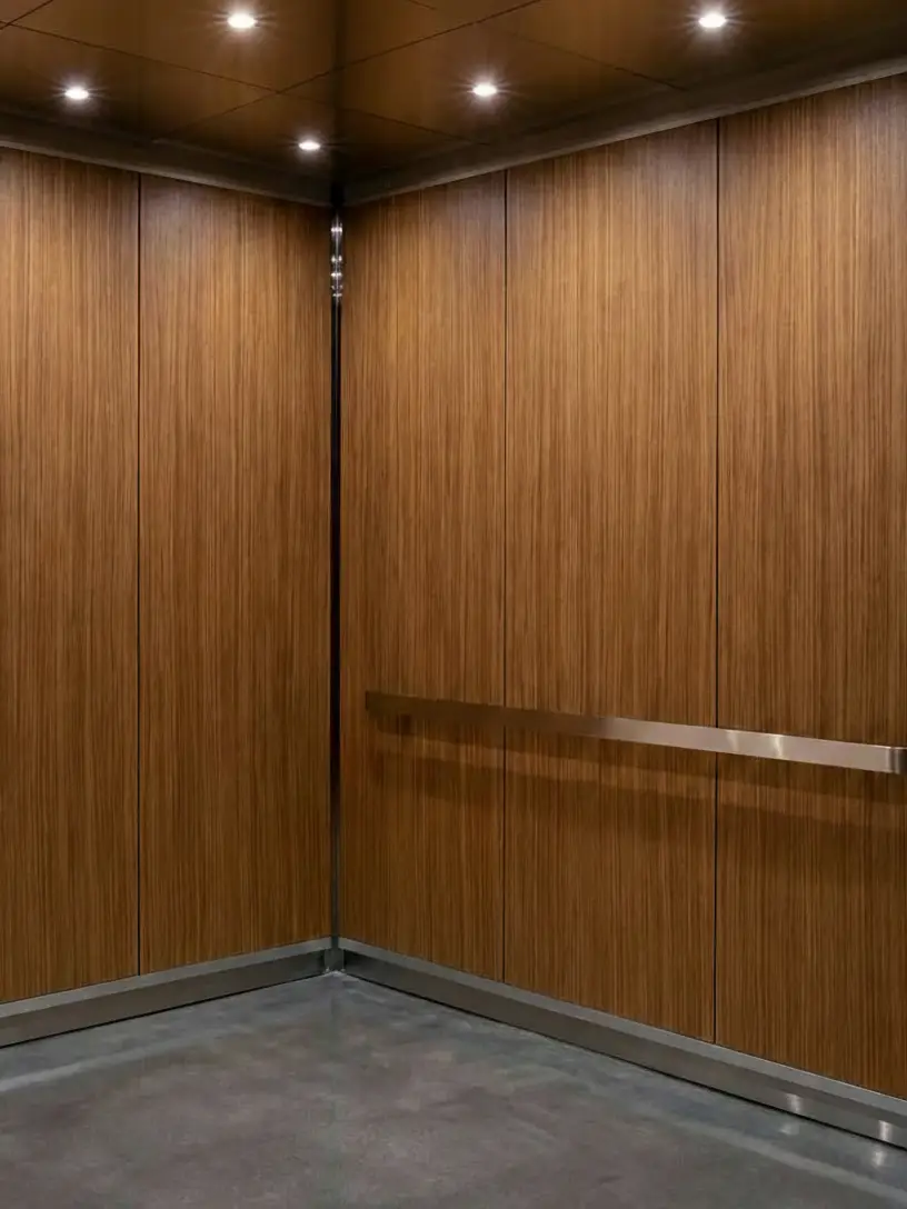 brown elevator