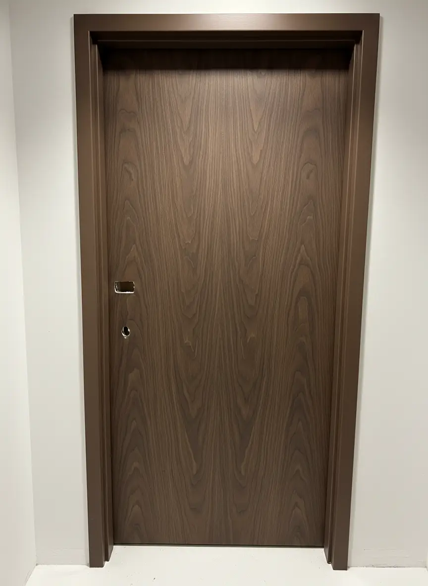 resurface wraps hotel door walnut