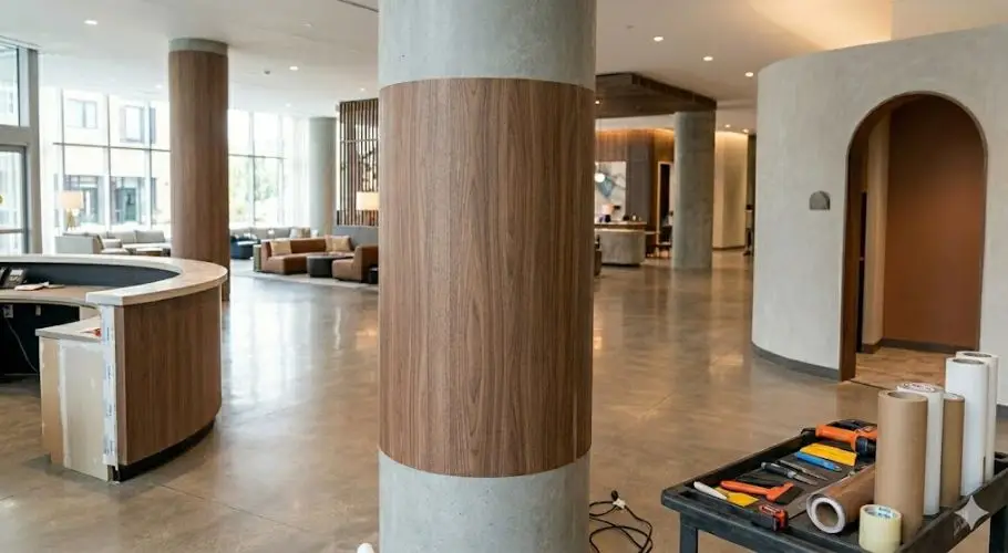 Architectural Film Be Applied to Curved Surfaces